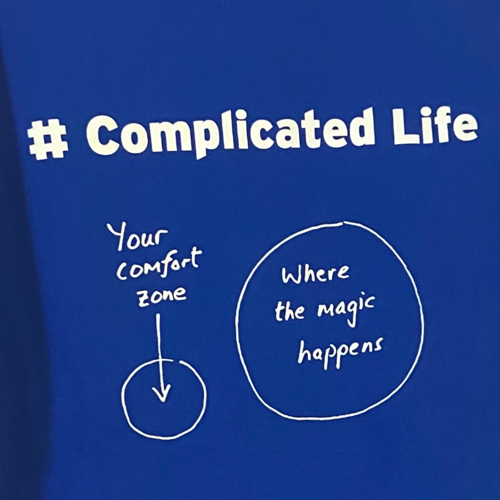 Fruit of the Loom# Complicated Life Tee Shirt - Picture 4 of 4
